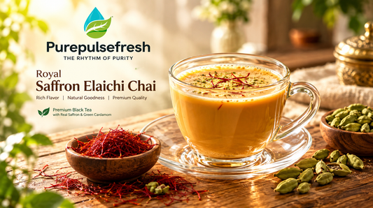 Royal Saffron Elaichi Chai: Rich Aromatic Milk Tea for Everyday Refreshment