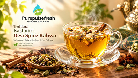 Desi Spice Kahwa Green Tea: Simple Natural Wellness for Everyday Life