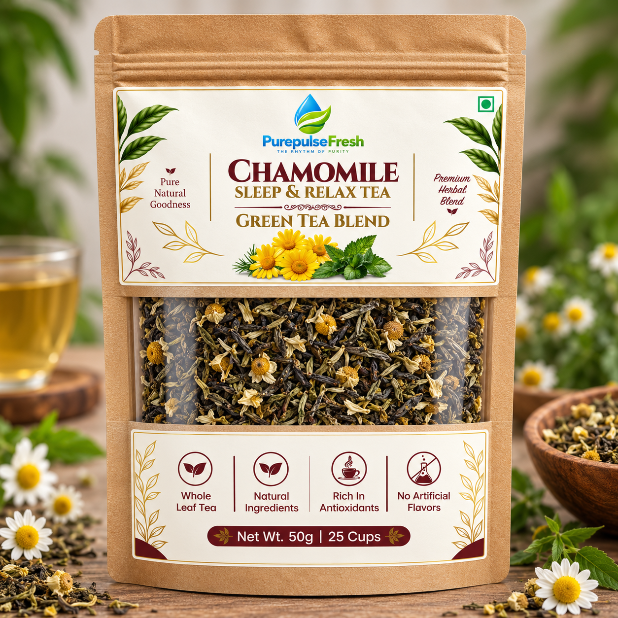 Chamomile Sleep & Relax Green Tea